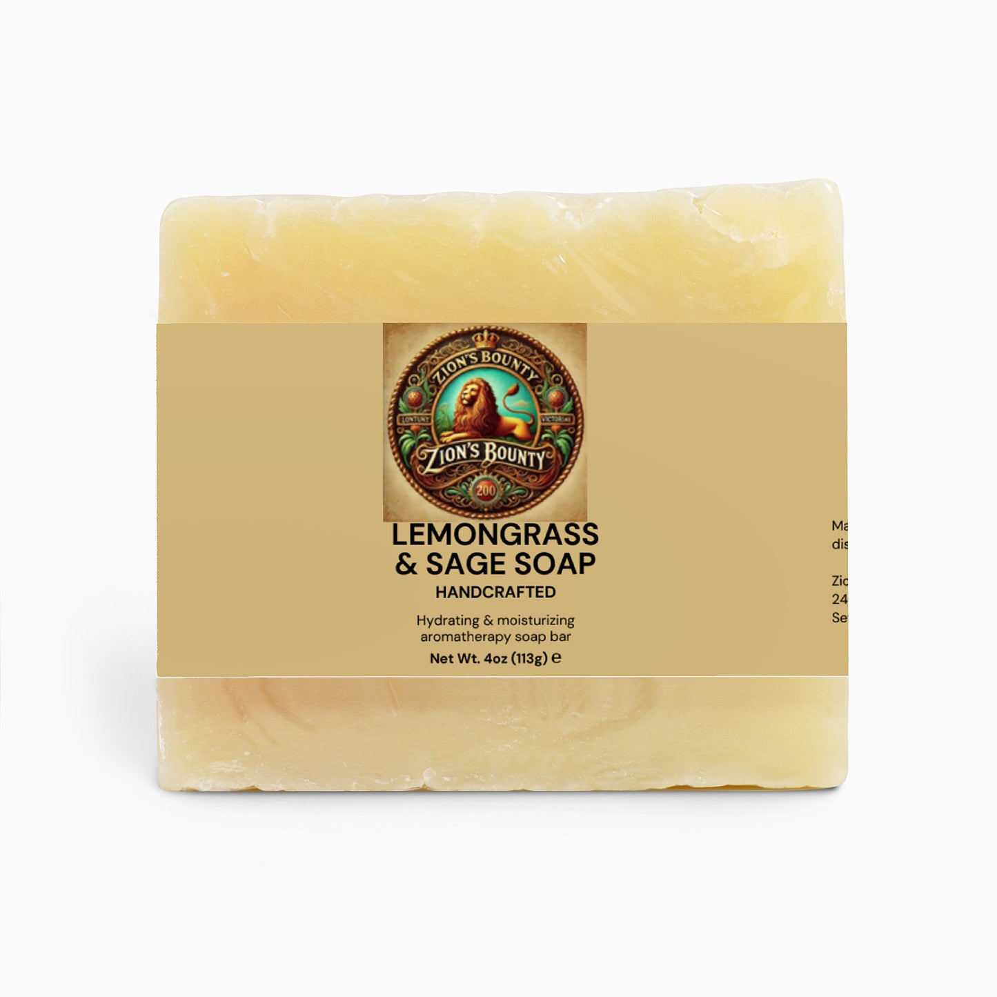 Lemongrass & Sage Soap